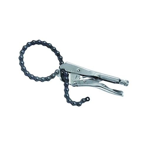 Irwin® Vise-Grip® 27ZR Locking Chain Clamp, 18 in Nominal Capacity, 9 in Jaw, Heat Treated Alloy Steel Jaw